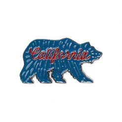 Jack's Surfboards Mens Bear State Pin