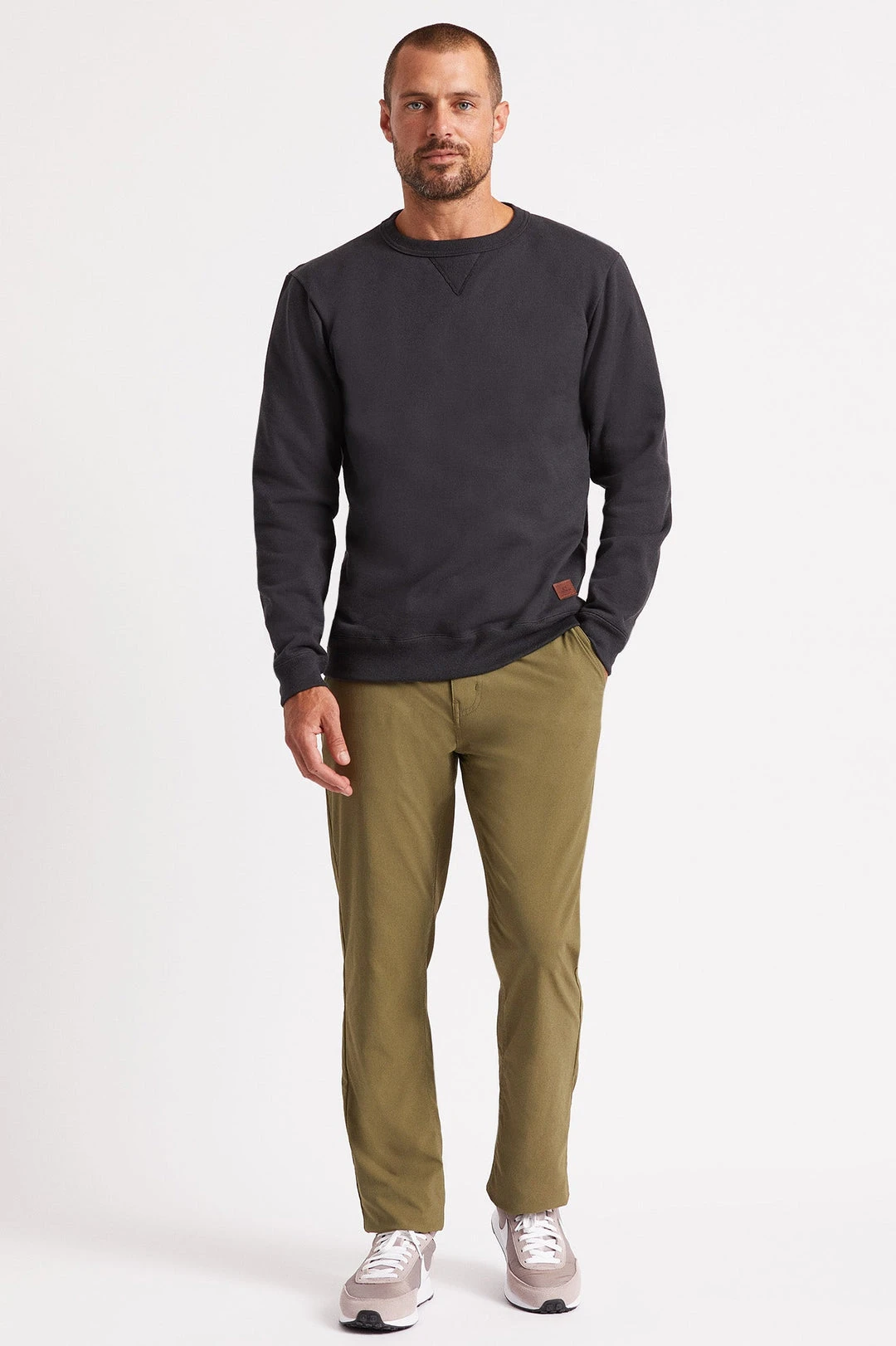 Brixton Longman II Reserve Crew Mens 5 Brixton Longman II Reserve Crew Mens