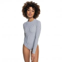 Roxy Bloom Long Sleeve UPF 50 One Piece Swimsuit