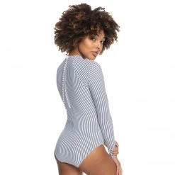 Roxy Bloom Long Sleeve UPF 50 One Piece Swimsuit