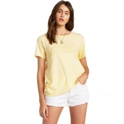 Billabong Womens Blue Skies S/S Tee