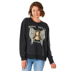 Rip Curl Born At Bells Crew Sweatshirt 2021 Womens