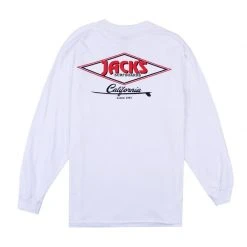 Jack's Surfboards Boy's (8-16) Cal Diamond Long Sleeve Tee Kids