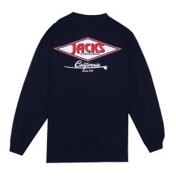 Jack's Surfboards Boy's (8-16) Cal Diamond Long Sleeve Tee Kids