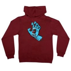 Santa Cruz Boy's Screaming Hand Pullover Hoodie