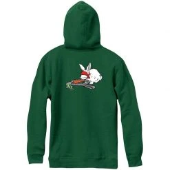 101 Skateboards Mens Bunny Trap Pullover Hoodie