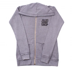 Jack's Surfboards Boy's Burnout Zip-Up Hoodie (8-16)