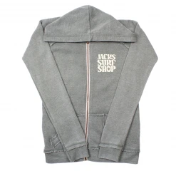 Jack's Surfboards Boy's Burnout Zip-Up Hoodie (8-16)