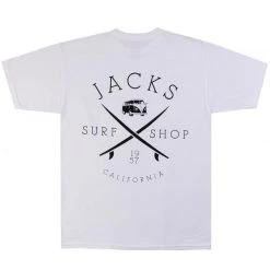 Jack's Surfboards Mens Bus Stop CF (Classic Fit) S/S Tee