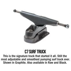 Carver C7 Raw 30.25" Nomad Surfskate Complete 2020 7 Carver C7 Raw 30.25