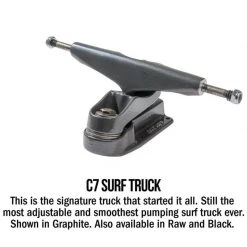 Carver C7 Raw 30.75 USA Booster Surfskate Complete 2020