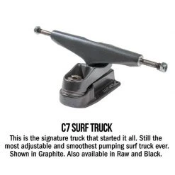 Carver C7 Raw 32" Glass Off Surfskate Complete 2020 7 Carver C7 Raw 32