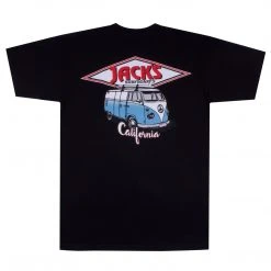 Jack's Surfboards Mens CA Diamond Transport CF (Classic Fit) S/S Tee