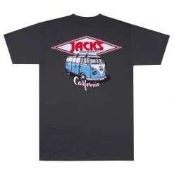 Jack's Surfboards Mens CA Diamond Transport CF (Classic Fit) S/S Tee