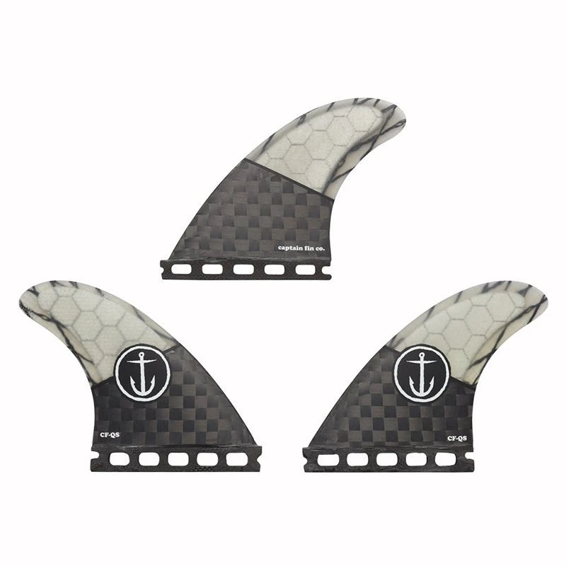 Captain Fin Co Captain Fin CF Quickness ST Thruster Fin Surf 4 Captain Fin Co Captain Fin CF Quickness ST Thruster Fin Surf