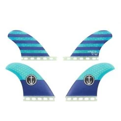 Captain Fin Co CF Quad Set Medium ( Twin Tab ) Fin Surf