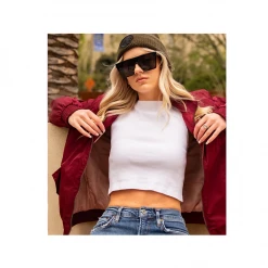 Heat Wave Women's Clarity Sunglasses - Black Lens