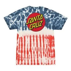 Santa Cruz Mens Classic Dot Flag S/S Tee