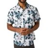 7 Diamonds Mens Cosmic Dancer 4-Way Stretch S/S Shirt