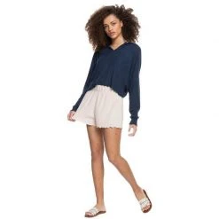 Roxy Cozy Day Rib Knit Lounge Shorts