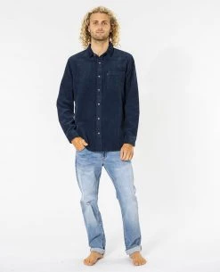 Rip Curl Mens State Cord L/S Shirt