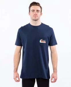 Rip Curl Mens Surf Revival Wave S/S Tee