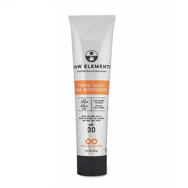 Raw Elements Daily Face Tint Aluminum Tube SPF30 3 Raw Elements Daily Face Tint Aluminum Tube SPF30