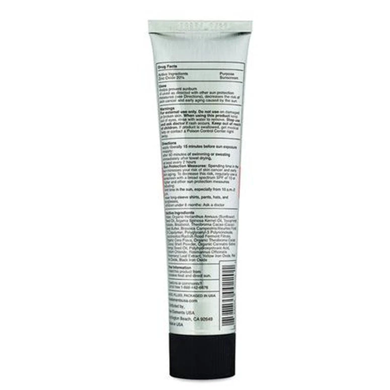 Raw Elements Daily Face Tint Aluminum Tube SPF30 4 Raw Elements Daily Face Tint Aluminum Tube SPF30