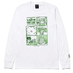 HUF Day In The Life L/S Tee Mens