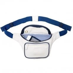 Bumbag Dazed Deluxe 'White Navy' Sling Bag Mens