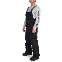 DC Mens Men's Shadow Bib Shell Snowboard Pants