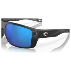 Costa Diego Sunglasses (Matte Black/Blue Mirror - Polarized) Mens