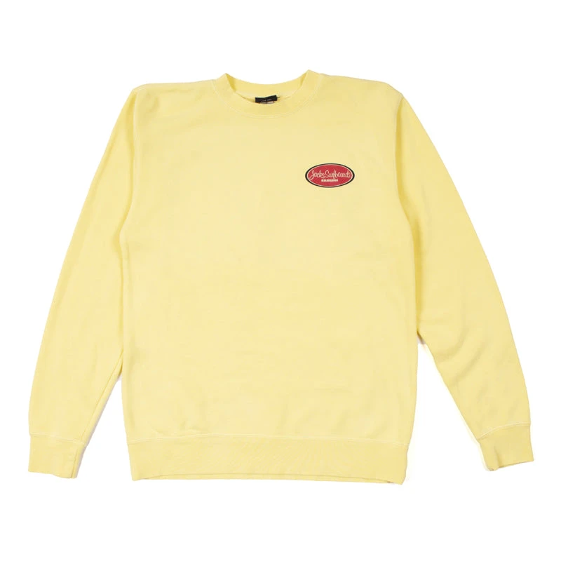 Jack's Surfboards Country Squire Pigment Crewneck Sweatshirt '21 4 Jack's Surfboards Country Squire Pigment Crewneck Sweatshirt '21