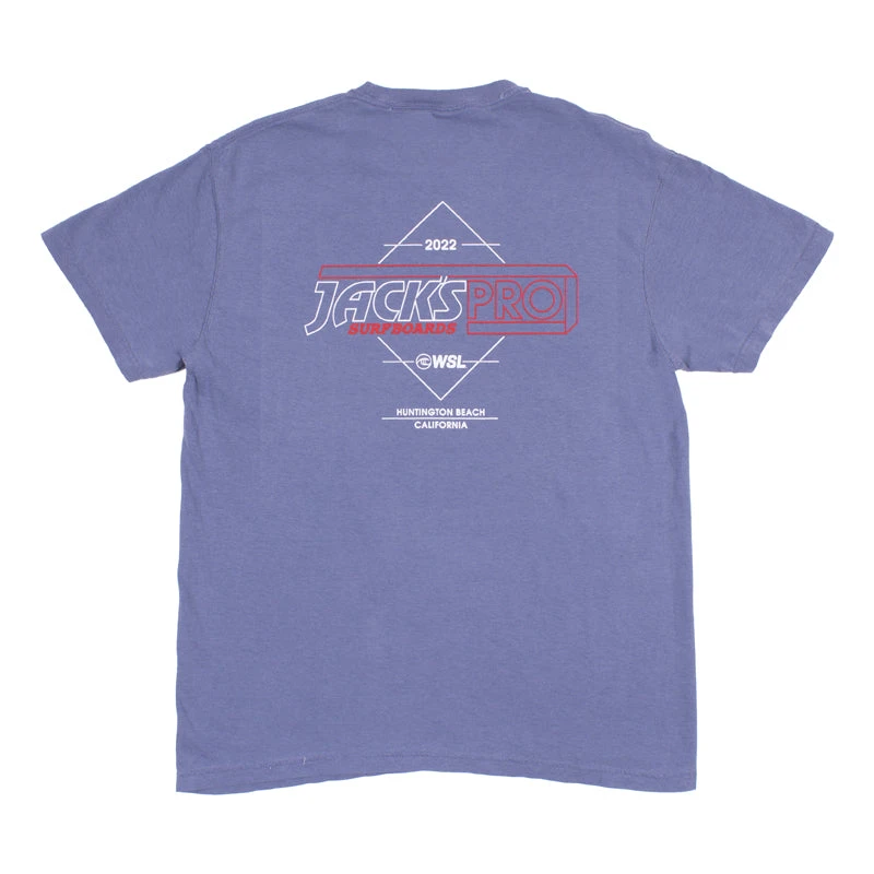 Jack's Surfboards Mens Jack's Pro '22 JSP 2022 Pigment S/S Tee 3 Jack's Surfboards Mens Jack's Pro '22 JSP 2022 Pigment S/S Tee