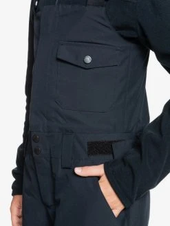 Quiksilver Boy's 8-16 Utility Insulated Snow Bib Pants 10 Quiksilver Boy's 8-16 Utility Insulated Snow Bib Pants