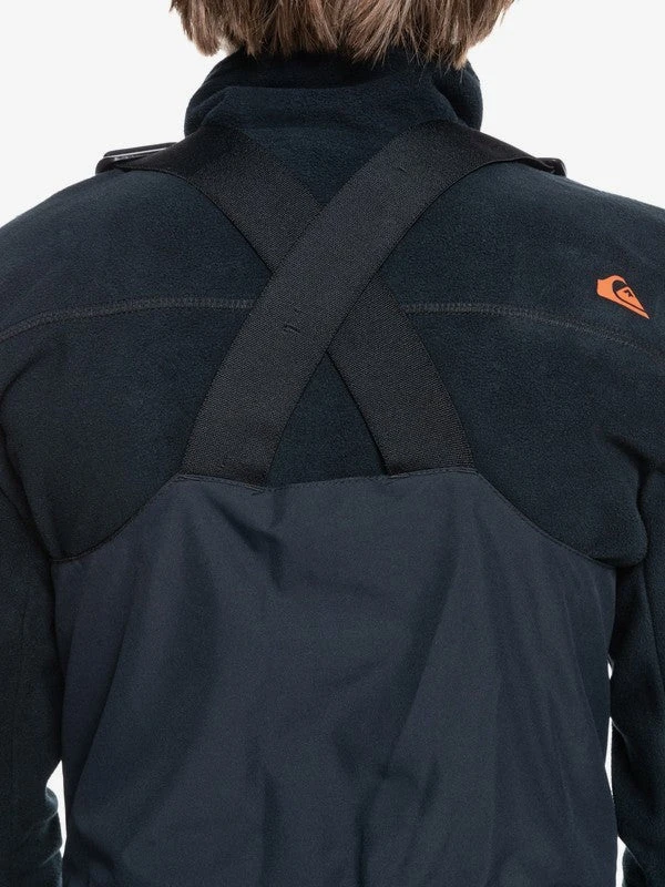 Quiksilver Boy's 8-16 Utility Insulated Snow Bib Pants 8 Quiksilver Boy's 8-16 Utility Insulated Snow Bib Pants