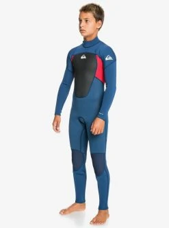 Boys (2-7) Quiksilver 3/2mm Prologue Back Zip Fullsuit Kids 9 Boys (2-7) Quiksilver 3/2mm Prologue Back Zip Fullsuit Kids