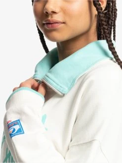 Stranger Things X Quiksilver Lenora Half-Zip Sweatshirt