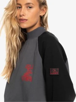 Stranger Things X Quiksilver Upside Down Oversized Crewneck Sweatshirt 8 Stranger Things X Quiksilver Upside Down Oversized Crewneck Sweatshirt