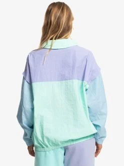Womens Stranger Things X Quiksilver Lenora Windbreaker Jacket