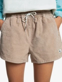 Quiksilver Womens Summer Scoop Corduroy Shorts