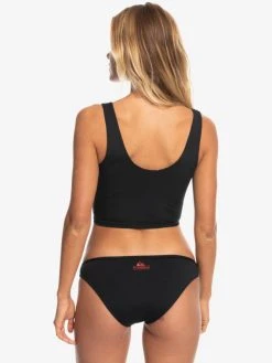 Stranger Things X Quiksilver Upside Down Swim Top Womens