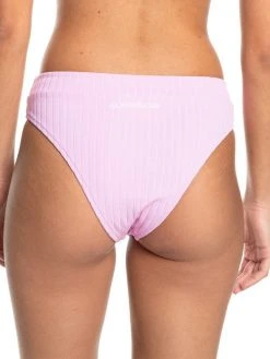 Quiksilver Womens Logo High Waist Swim Bottoms