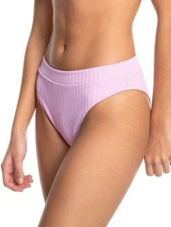 Quiksilver Womens Logo High Waist Swim Bottoms