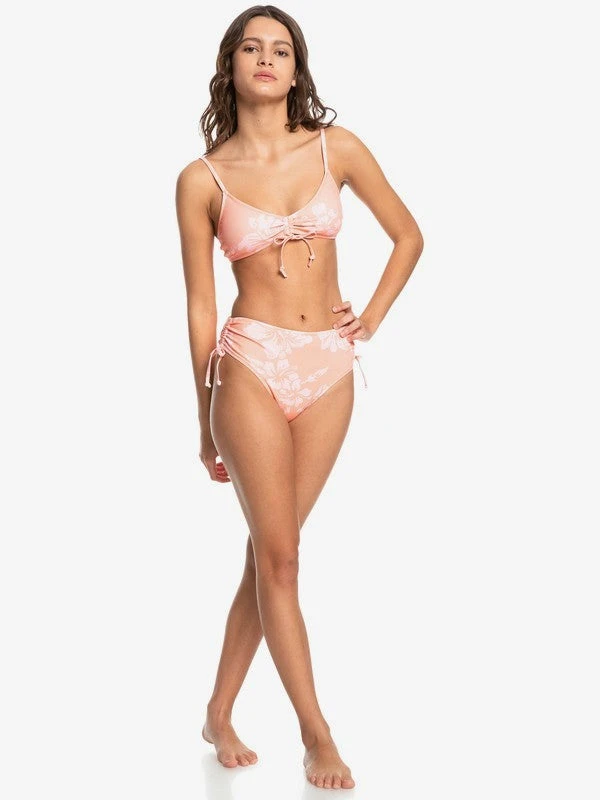 Quiksilver High Waist Ruched Side Swim Bottoms 6 Quiksilver High Waist Ruched Side Swim Bottoms