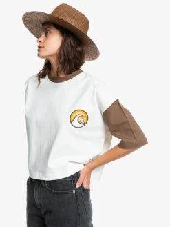 Quiksilver Vintage Colorblock T-Shirt Womens