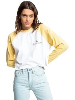 Quiksilver Colorblock L/S T-Shirt Womens