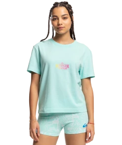 Stranger Things X Quiksilver 86' Crop S/S Tee