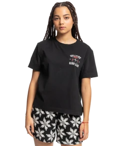 Stranger Things X Quiksilver 86' Crop S/S Tee