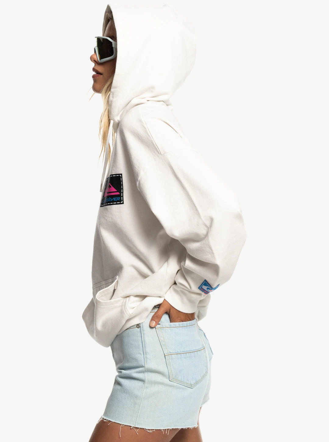 Mens Stranger Things X Quiksilver Rainbow Pullover Hoodie 11 Mens Stranger Things X Quiksilver Rainbow Pullover Hoodie